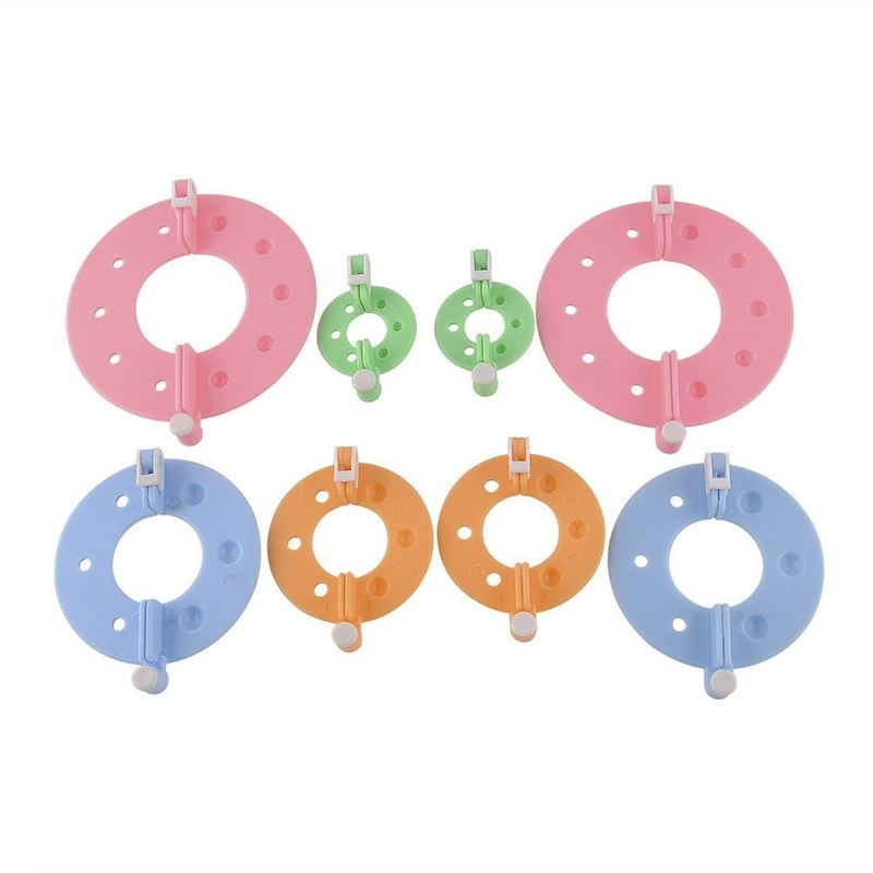 8PCS 4 Sizes Fluff Ball Weaver - Pom Pom Maker Tool 评论和价格