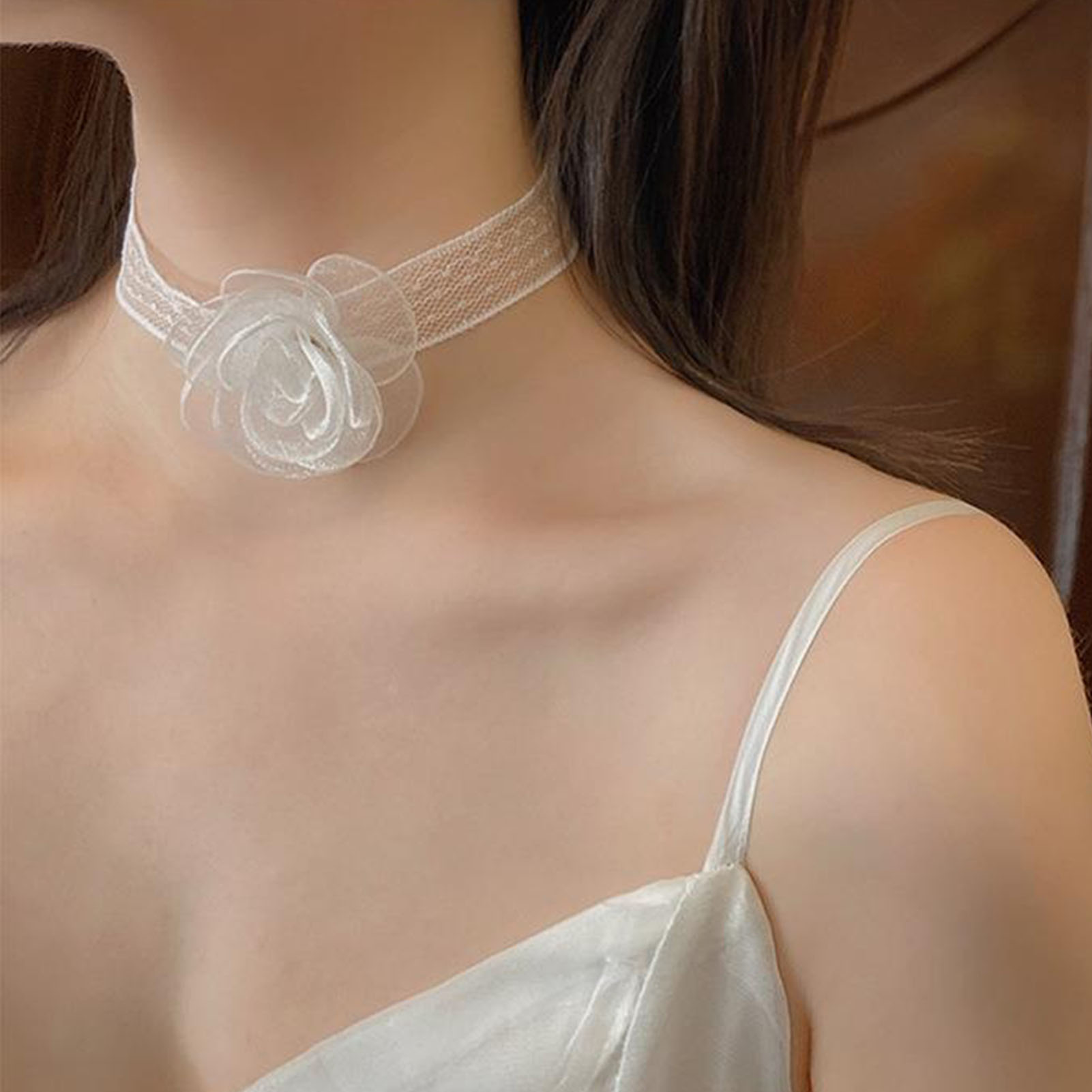 Lace Ribbon Tie Headband With  - Lace Ribbon Trim 评论和价格
