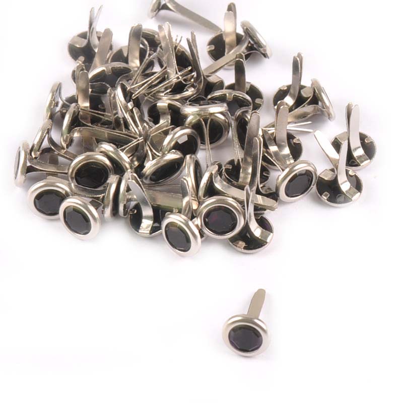 50pcs 8.5X15mm Mix Rhinestone  - Embellishments For Scrapbooking 评论和价格