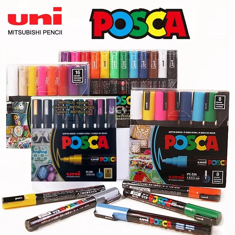 Uni Posca Art Marker Set 7/8/1 - Copic Marker Classic 评论和价格