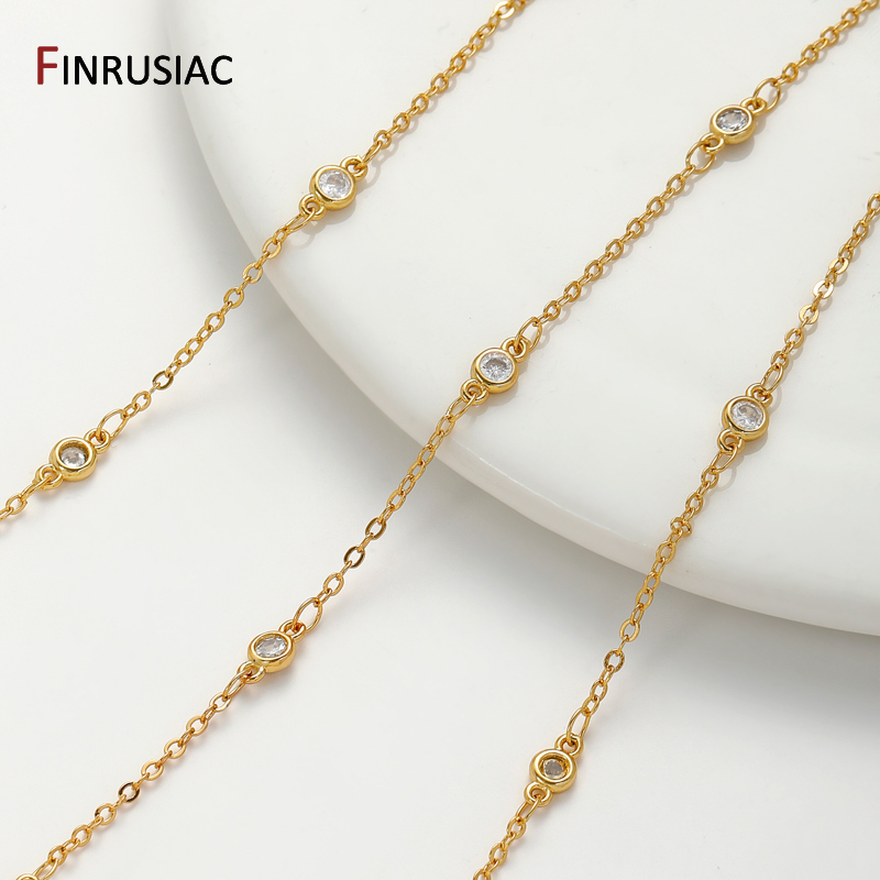 18K Gold Plated Brass Cross Li - Pearl Trim Chain 评论和价格