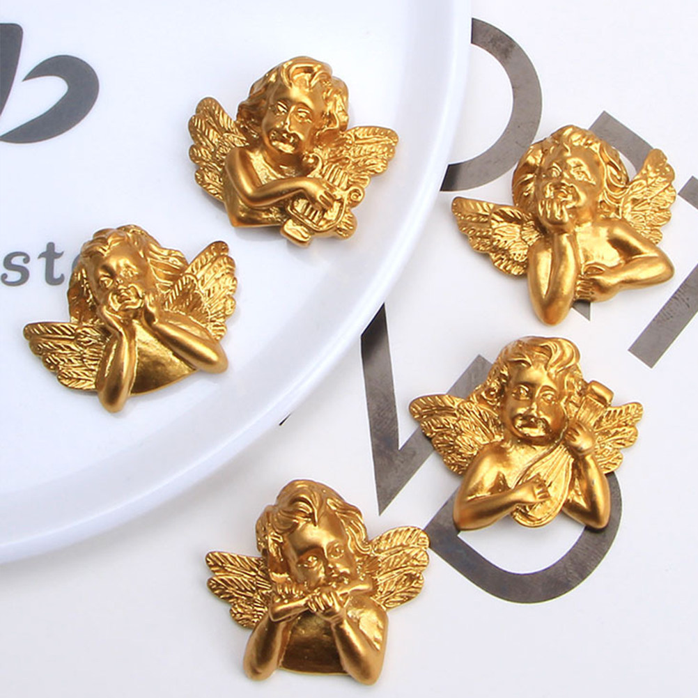 15pcs Resin Angel Accessories  - Craft Embellishment 评论和价格