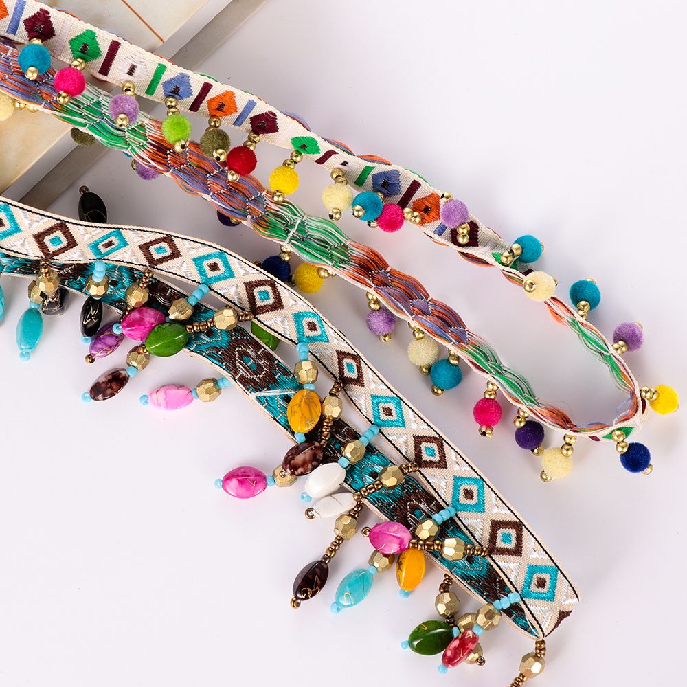 1yard Bohemia Tassel Lace Trim - Tassel Fringe Trim 评论和价格