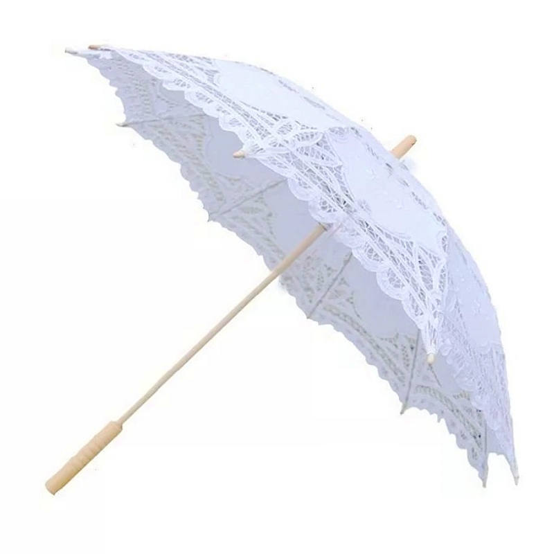 New Vintage Lace Umbrella Hand - Embroidery Craft 评论和价格