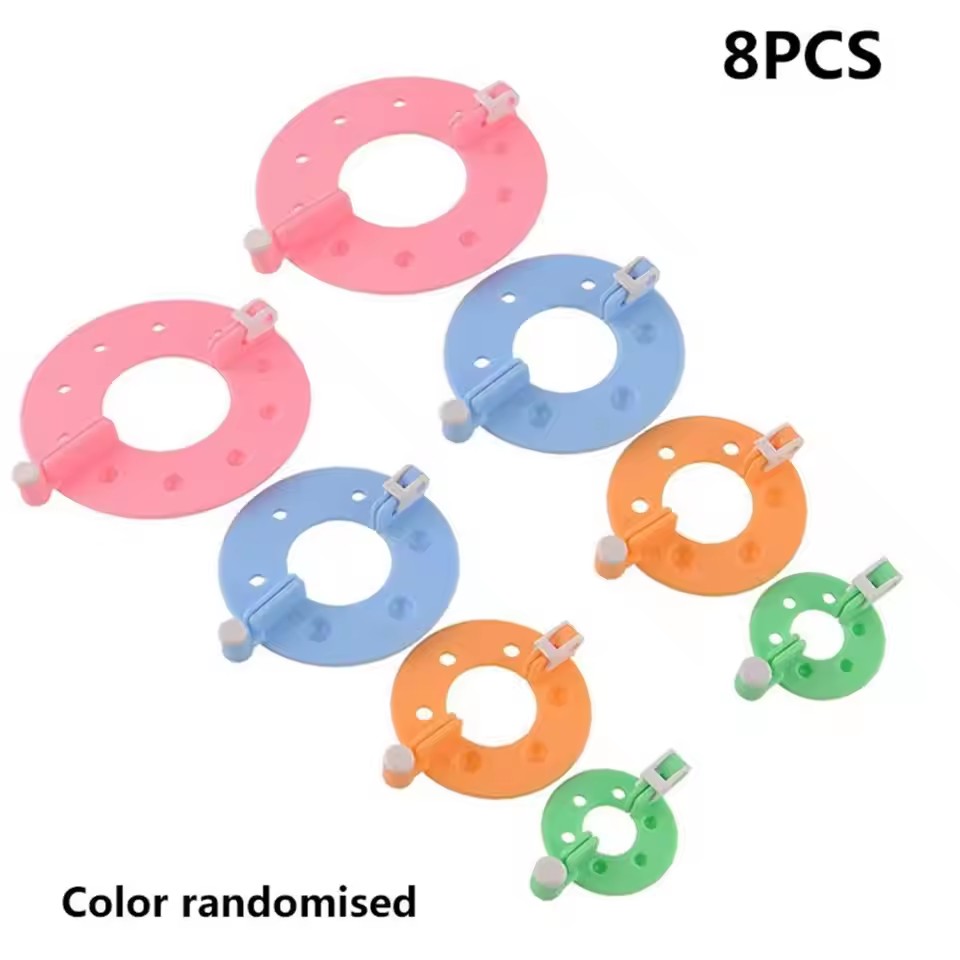 8PCS 4 Sizes Fluff Ball Weaver - Pom Pom Maker Tool 评论和价格