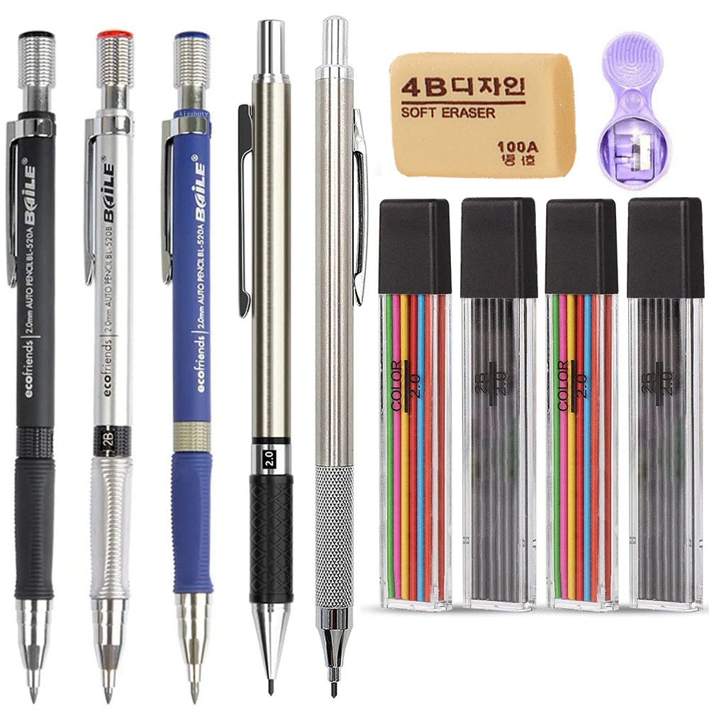 2.0mm 2B Mechanical Pencils Au - Staedtler Pencil Lumocolor 评论和价格