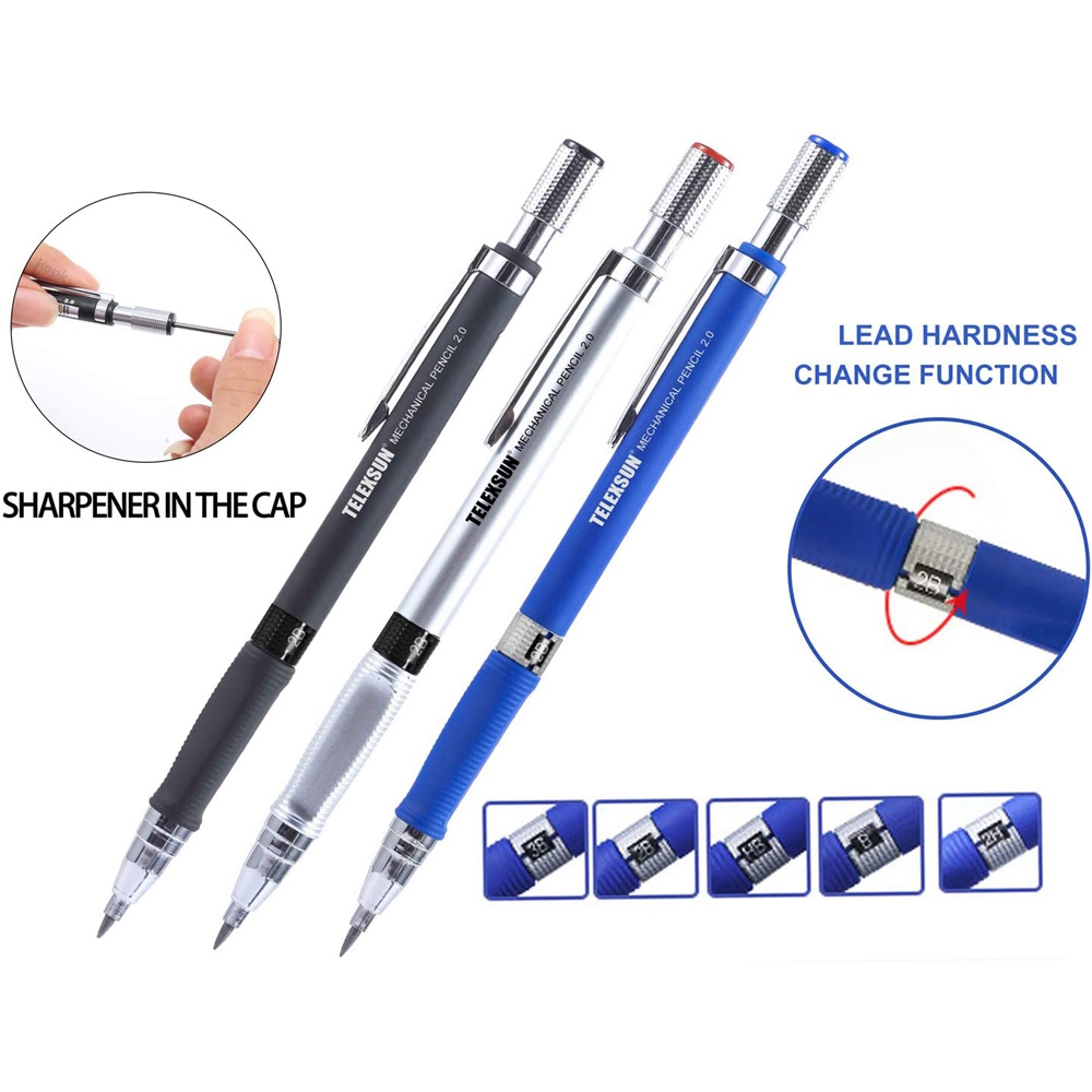 2.0mm 2B Mechanical Pencils Au - Staedtler Pencil Lumocolor 评论和价格