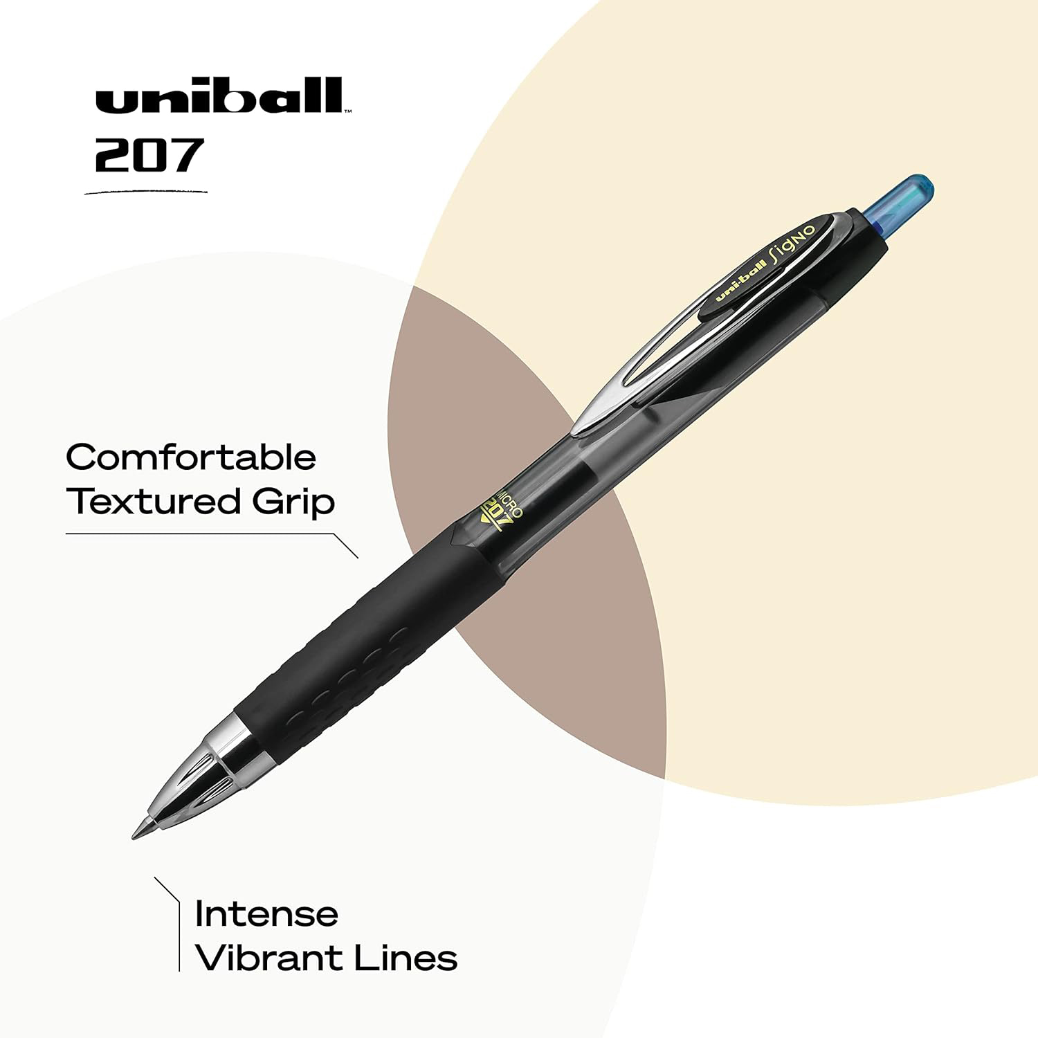 uni-ball 61256 Signo Gel 207 R - Pentel Pen Energel 评论和价格