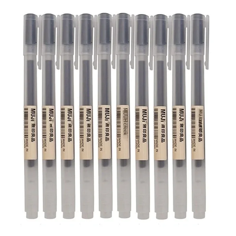6/8Pcs/Set MUJIs Gel Pen Black - Pentel Pen Energel 评论和价格