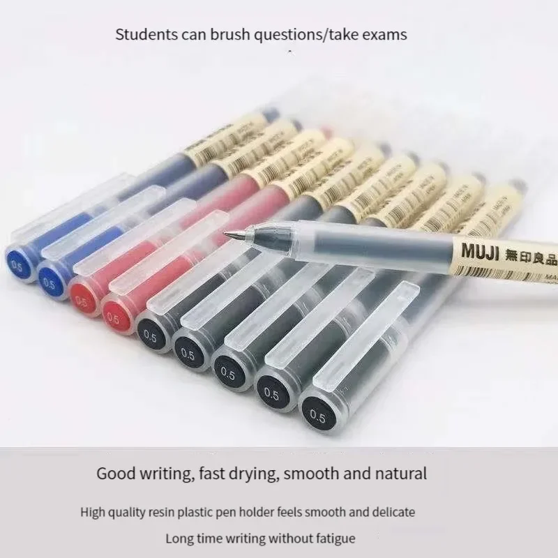 6/8Pcs/Set MUJIs Gel Pen Black - Pentel Pen Energel 评论和价格