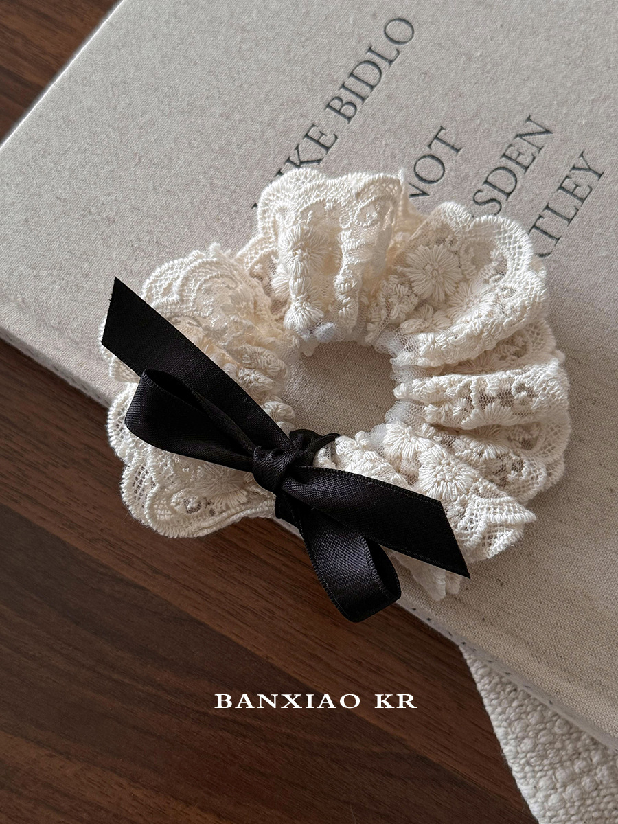 French retro double layered bo - Lace Ribbon Trim 评论和价格