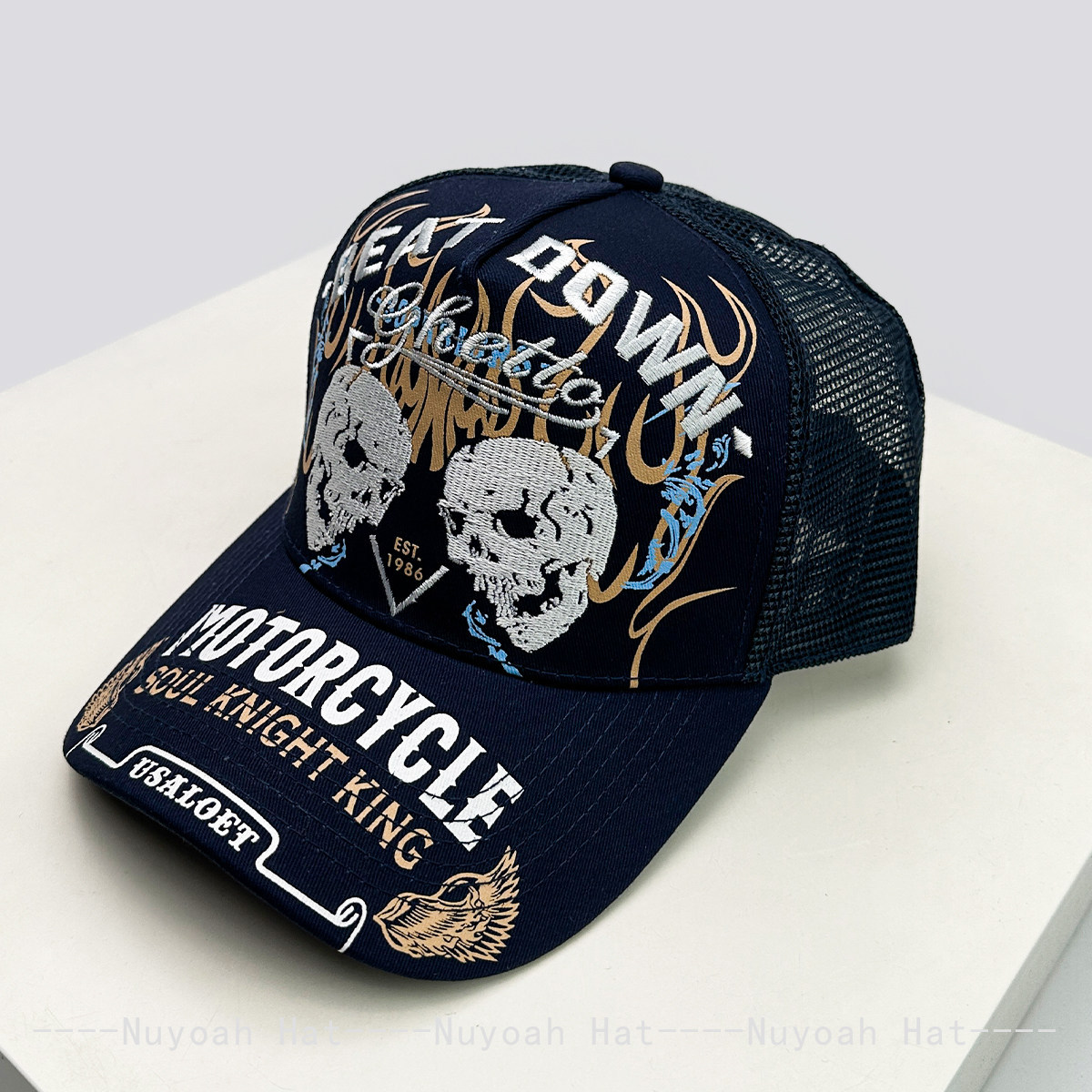 Skull Flame Embroidery Hard To - Embroidery Craft 评论和价格