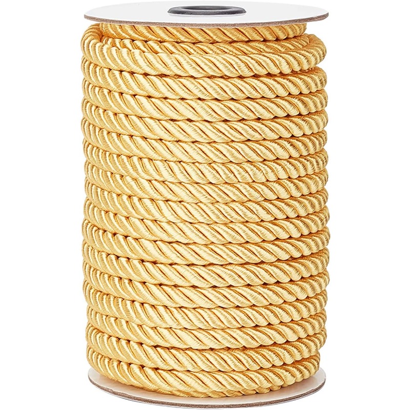 1Roll 8mm 20 Yards Twisted Cor - Cord Trim Twisted 评论和价格