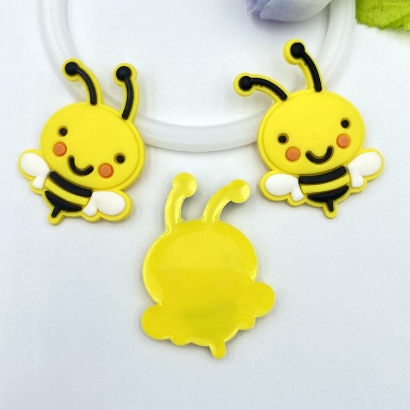 10/20/30pcs cute PVC bee flexi - Embellishment Glue Craft 评论和价格