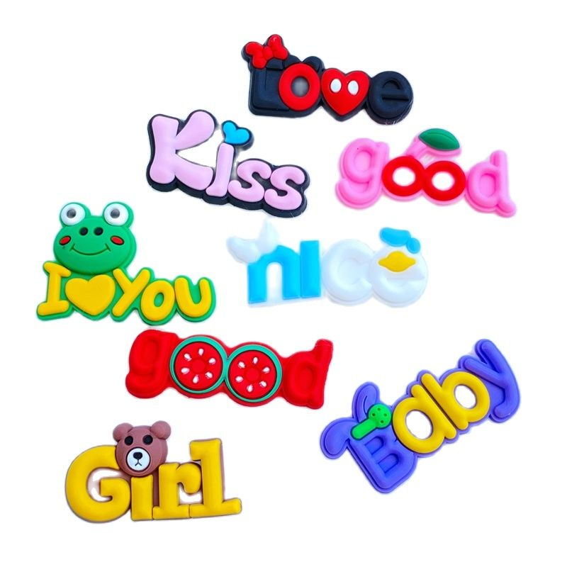 20pcs New Mini Lovely Letters  - Embellishment Glue Craft 评论和价格