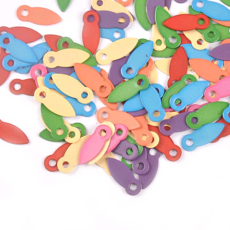 100Pcs Multicolor Brads For Sc - Embellishments For Scrapbooking 评论和价格
