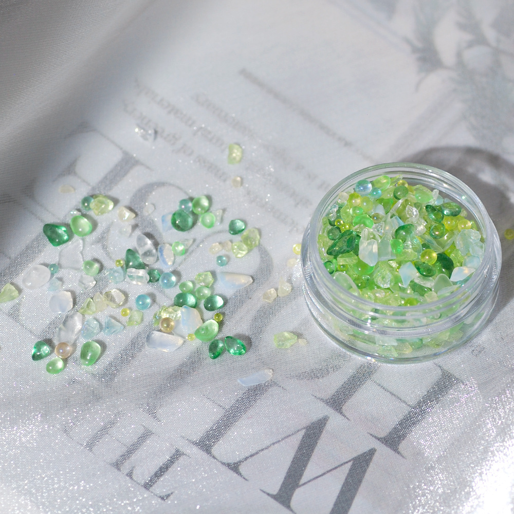 DIY Seashell Resin Gems Irregu - Embellishment Glue Craft 评论和价格