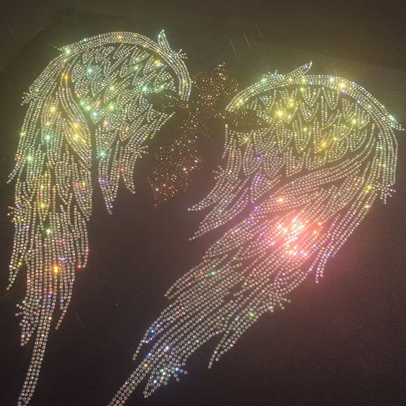 Stylish DIY Clothes Stickers:  - Hotfix Rhinestone Sheet 评论和价格