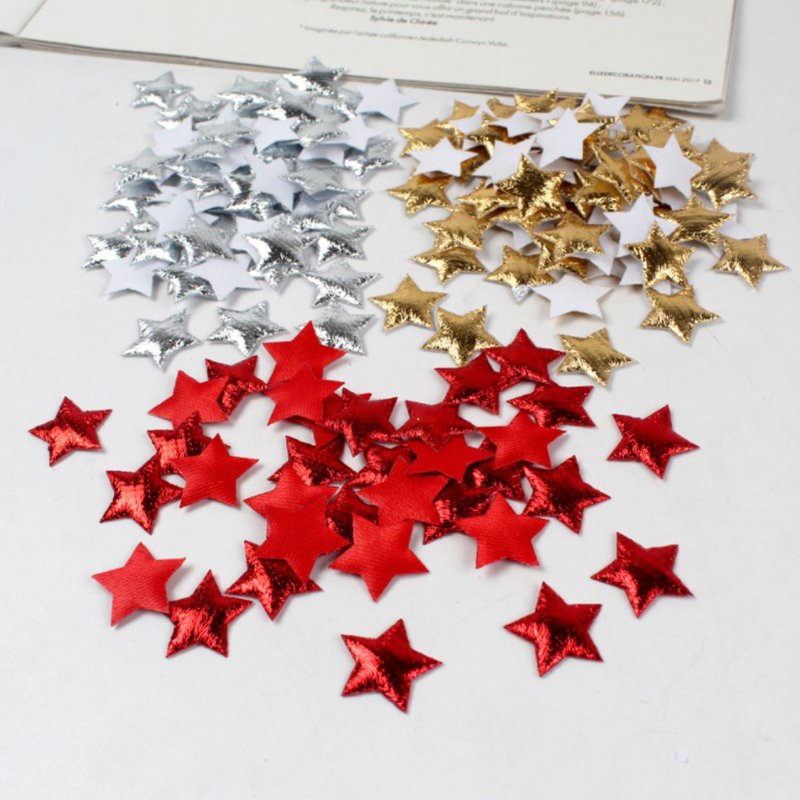 100Pcs Gold/Silver Stars For C - Embellishments For Scrapbooking 评论和价格
